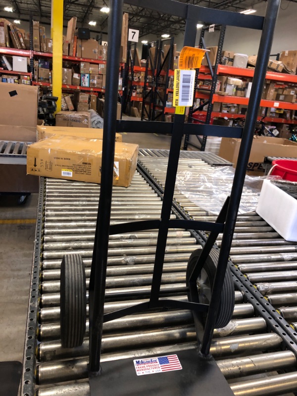 Photo 2 of 600 lb. Capacity Flow Back Solid Tire Hand Truck