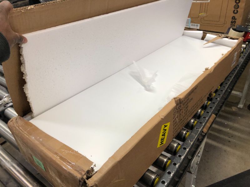 Photo 1 of TaoHFE White Console Table Sofa Table Console Table with Storage Entrance Tables for Front Door Entryway Table with Drawer Narrow Console Tables for Entryway Living Room Hallway Table for Entryway