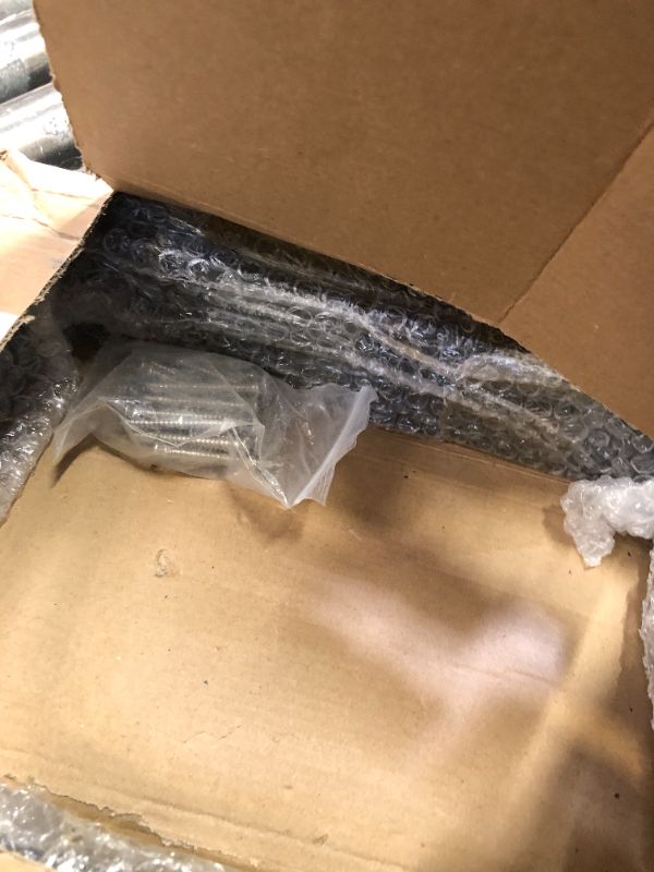 Photo 1 of 4 Pack Heavy Duty Frosted Black Steel L12" x H 8" x W 2.5", 10mm Thick Countertop Support Brackets L Shelf 4 counterbores Design 12''x8''