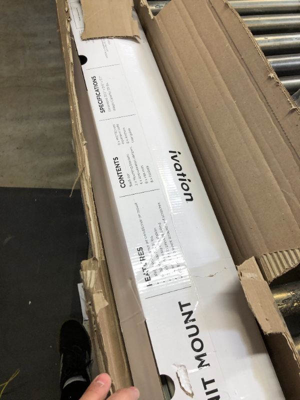 Photo 1 of Ivation Outdoor Split Air Conditioner Mount Bracket, Heavy-Duty Wall Mounting Universal AC Bracket with Hardware for Ductless Mini Split Condenser Heat Pumps & HVAC Systems, Max 331 Lb. Capacity