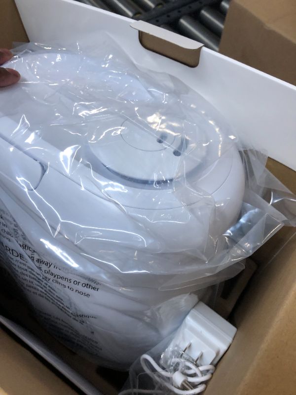 Photo 1 of Frida Baby 3-in-1 Humidifier XL + Diffuser + Nightlight | All-Day Operation for Large Rooms, Top-Fill 6L Tank, Variable Cool-Mist Control, Auto Shut-Off, Quiet, Carry Handle, Night Light, Diffuser 1.6 Gallon Tank (6.0 Liter Tank)