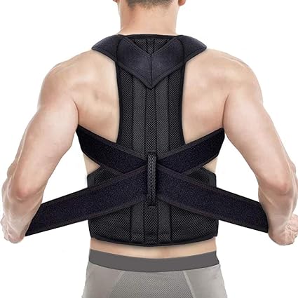 Photo 1 of Aptoco Posture Corrector Back Posture Brace Clavicle Support Stop Slouching and Hunching Adjustable Back Trainer Unisex XXL
