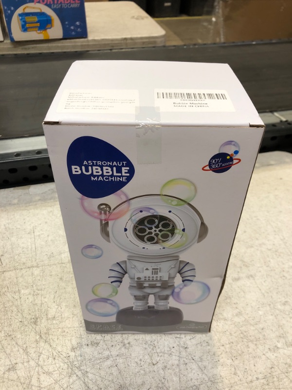 Photo 1 of Bubble Machine for Kids,Bubble Maker Durable Automatic Bubble Blower,15000+ Bubbles Per Minute Bubbles,Automatic 360° Bubble Blower for Indoor Outdoor Birthday Party Gift for Boys Girls
