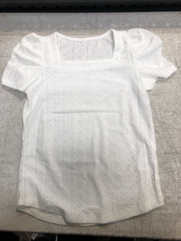 Photo 1 of Girls White Shirt 5-6Y