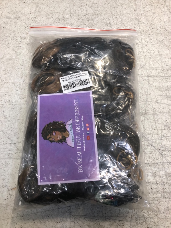 Photo 2 of French Curl Ombre Braiding Hair Pre Stretched 24 inch 6 Packs Loose Wave Bouncy Braiding Hair With Curly Ends 100g/pack French Curl Braids Yaki Curly Braiding Hair for Black Women Hair Extensions(24 inch(pack of 6),1B/30/27)
