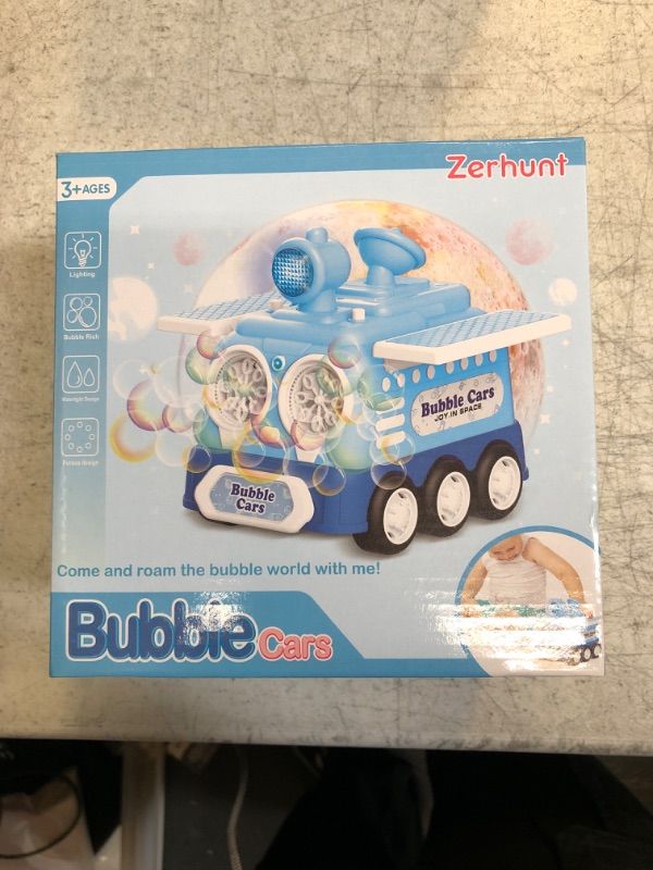Photo 1 of Bubble Machine Car Toys for Toddlers: Outdoor Toys for Toddlers 1-3| 20000+ Bubbles Per Minute Bubble Machine Blaster for Kids| Birthday Gift for Boys & Girls, Perfect for Party Favors Christmas
