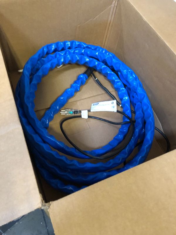 Photo 2 of Camco Heated Drinking Water Hose, - 20° F, 25-Foot, 5/8-Inch ID 25' Cold Weather (Freeze Protection to - 20?F) Standard Packaging