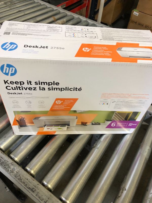 Photo 3 of HP DeskJet 2755e Wireless Color All-in-One Printer