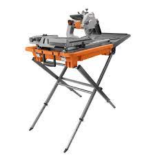 Photo 1 of 12 Amp 7 in. Blade Corded Wet Tile Saw with Extended Rip
