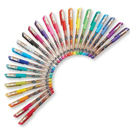 Photo 1 of  Girls 24 ct Premium Gel Pens for Adult Coloring Books - Glitter/Metallic/Neon/Cl

