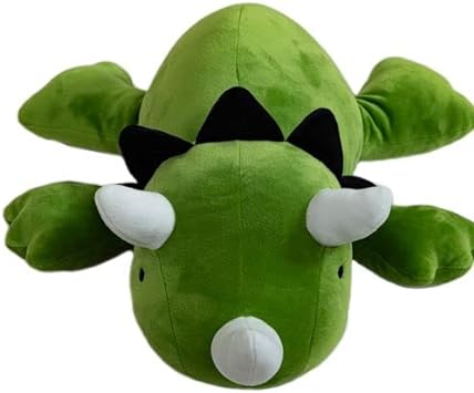 Photo 1 of Buddy Fuzzy Plush Weighted Stuffed Animal- Large 17” 1.7lbs - Green Dinosaur Very Soft Throw Pillow – Kids Toy Plushies
