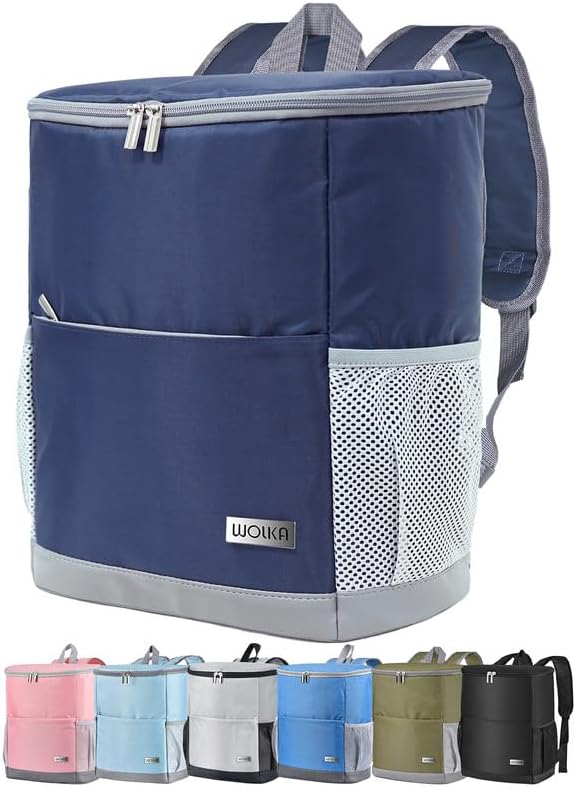 Photo 1 of Insulated Cooler Backpack Outdoor - Leak Proof Backpack Cooler 30 Cans, Waterproof Lightweight Cooler Bag for 12h Hot/Cold Retention - Soft Cooler for Travel, Camping, Beach, Lunch
