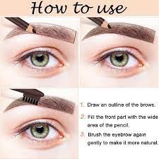 Photo 1 of 20 PACK---Short Eyebrow Pencil With 1 Pack Eyebrow Brush,1 Pack Eyebrow Tool,#Brownpen001