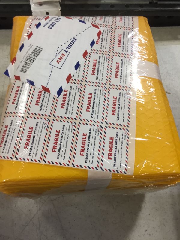 Photo 1 of DGSLTENV 8.5x11" Yellow Bubble Mailers (25-Pack)
