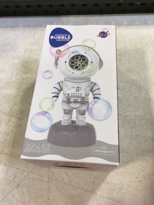 Photo 1 of Bubble Machine for Kids,Bubble Maker Durable Automatic Bubble Blower,15000+ Bubbles Per Minute Bubbles,Automatic 360° Bubble Blower for Indoor Outdoor Birthday Party Gift for Boys Girls