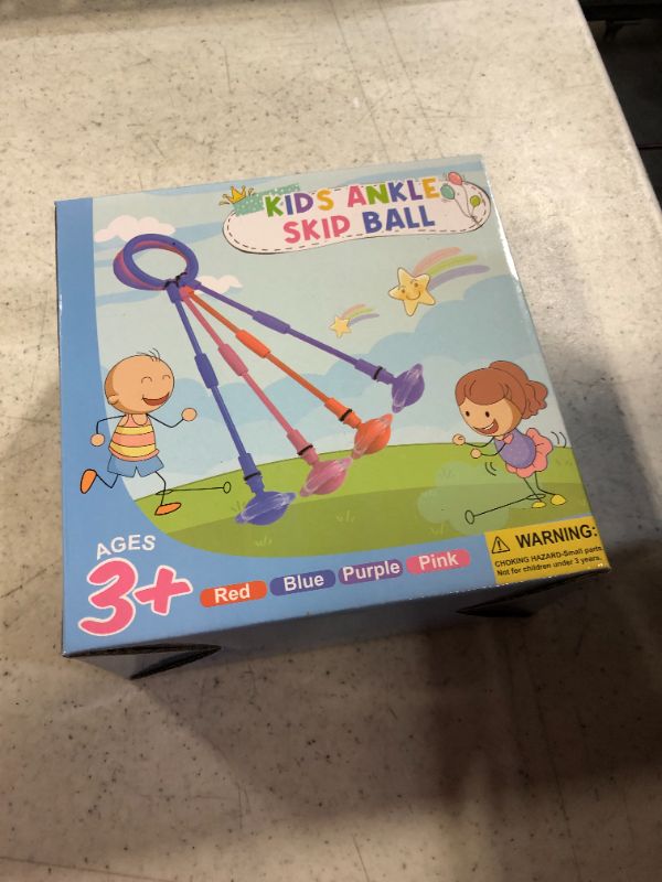 Photo 1 of YOTOY Ankle Skip Ball for Kids Toys Age 5 6 7 8 Years Old, Skip It for Kids, Skip Ball Ankle Toy, Skip It Toys for Ages 5-7, Ankle Skip Gall Gift for Girls Boys