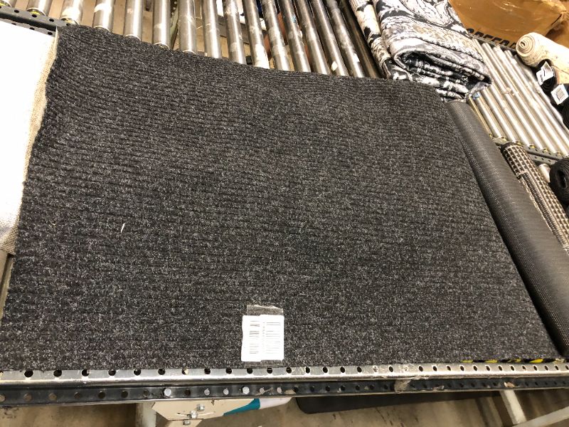 Photo 2 of 4 x 8 black runner rug