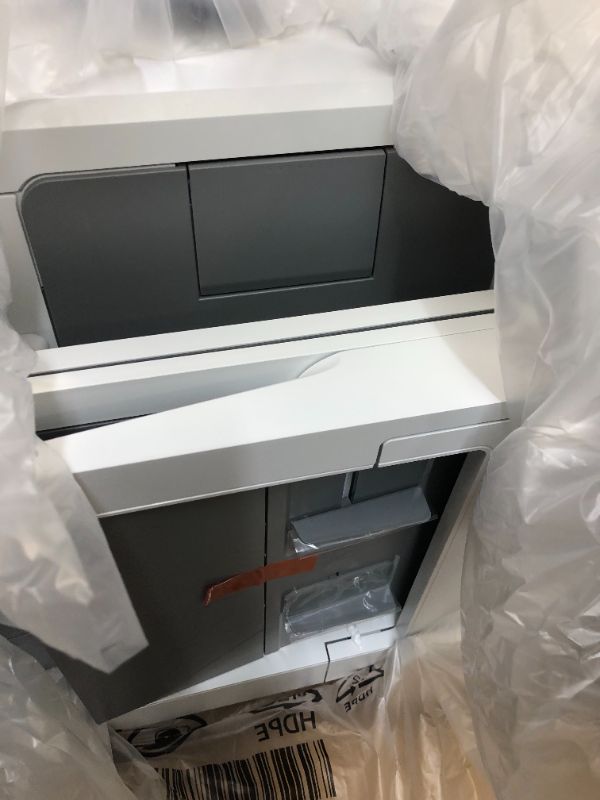 Photo 2 of HP Color LaserJet Pro M283fdw Wireless All-in-One Laser Printer, Remote Mobile Print, Scan & Copy, Duplex Printing, Works with Alexa (7KW75A), White