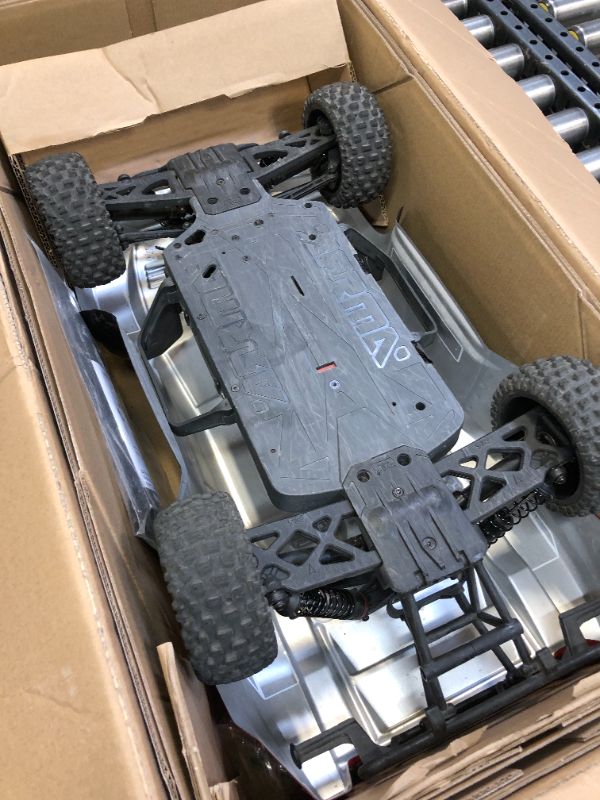Photo 2 of ARRMA 1/10 SENTON 4X4 V3 MEGA 550 Brushed Short Course RC Truck RTR (Transmitter, Receiver, NiMH Battery and Charger Included), Red, ARA4203V3T1