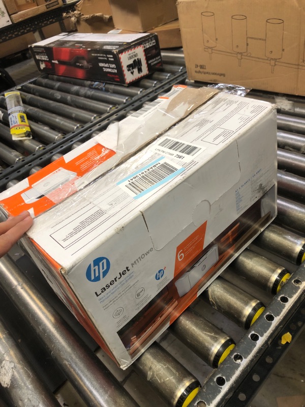 Photo 4 of HP LaserJet M110we Wireless Black and White Printer with HP+ and Bonus 6 Months Instant Ink (7MD66E) New Version: HP+, M110we