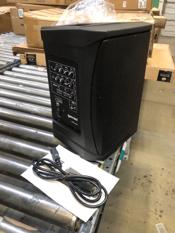 Photo 3 of Pro Portable PA Speaker System GPSS-650 with 6.5" Woofer - Battery-Powered, Compact and Wireless for On-The-Go Events & Performances