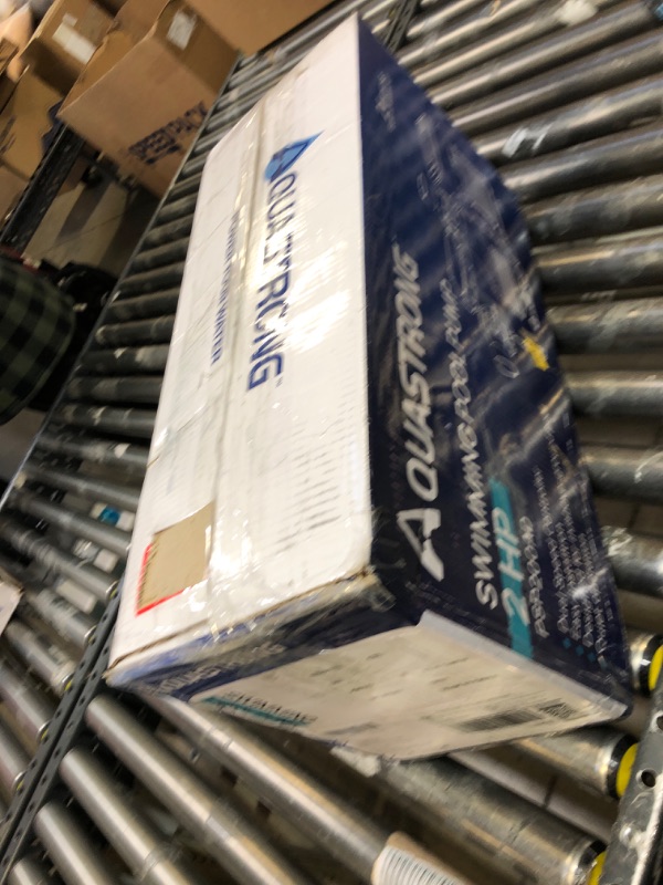 Photo 1 of Aquastrong 2 HP In/Above Ground Dual Speed Pool Pump, 115V, 5186GPH, High Flow, Powerful Self Primming Swimming Pool Pumps with Filter Basket