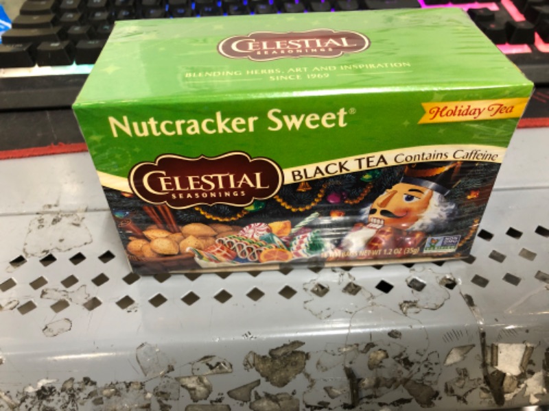 Photo 2 of Black Tea, Sweet Nutcracker, 20 bags - exp date 6/sep/24