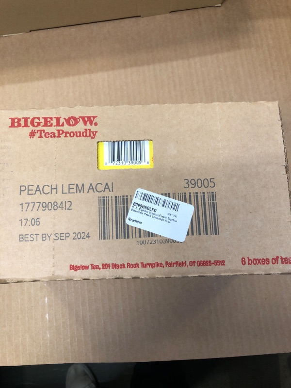 Photo 2 of 
1.23 Oz Peach Lemonade Acai Teabag -  ex.sep 2024