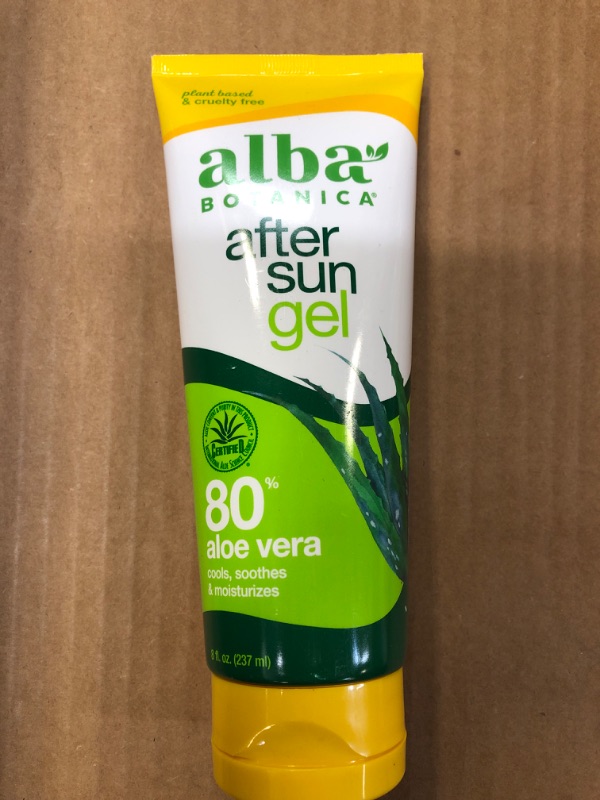 Photo 1 of Alba Botanica Gel Aloe Vera After Sun 8