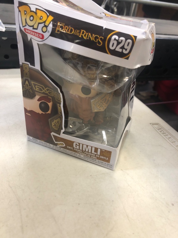 Photo 2 of Funko Pop Movies: Lord of The Rings - Gimli Collectible Figure, Multicolor Standard