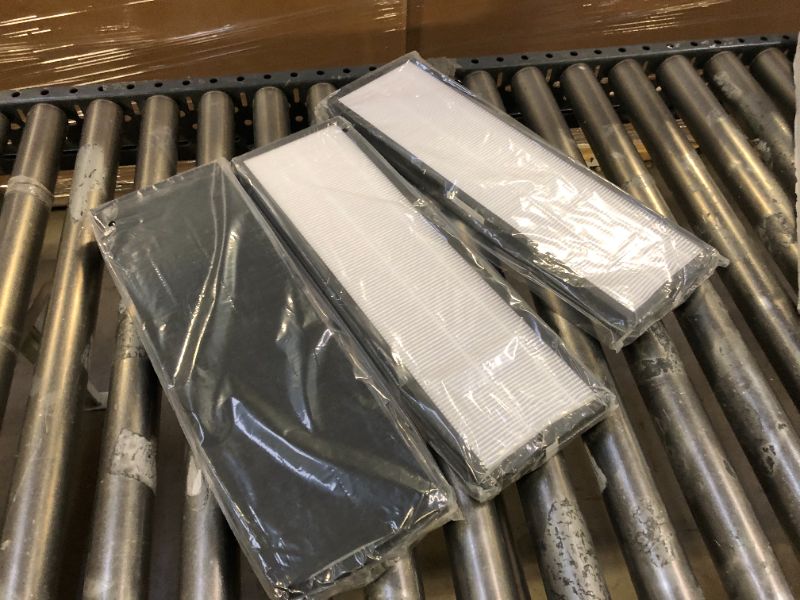 Photo 1 of PUREBURG Replacement True HEPA Filter Set Compatible with Eureka Instant Clear NEA120 (NEA-F1/ NEA-C1) and Toshiba Smart WiFi (CAF-W36USW),H13 10*Activated carbon Pre-Filters Air Clean Dust,2-Pack