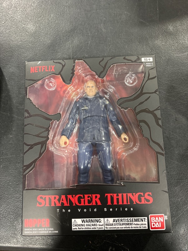 Photo 2 of Bandai Stranger Things 6” Hawkins Figure Collection - Hopper (Season 4) Hopper (Season 4) Figure Collection