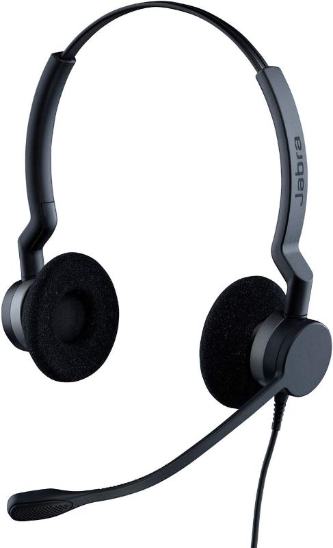 Photo 1 of Jabra Biz 2300 USB Duo Wired Professional Call Center Headset 