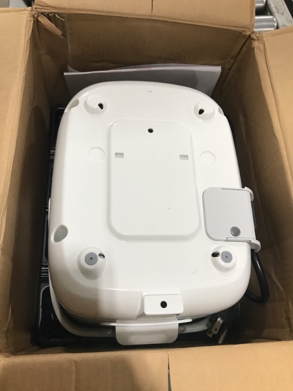 Photo 1 of Toshiba Digital Programmable Rice Cooker, Steamer & Warmer, 3 Cups Uncooked Rice with Fuzzy Logic and One-Touch Cooking, 24 Hour Delay Timer and Auto Keep Warm Feature, White Mini