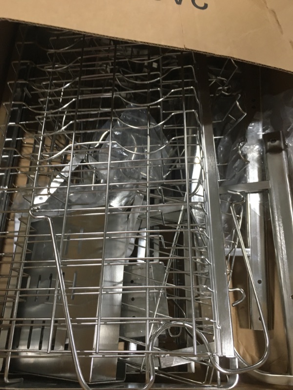 Photo 1 of LIVOD Over The Sink Dish Drying Rack, 3-Tier Over The Sink Drying Rack Stainless Steel Adjustable (29.1''~37.4''), Multifunctional Dish Rack Over The Sink Organizer with Pots and Pans Rack (Silver) 3 Tier-silver