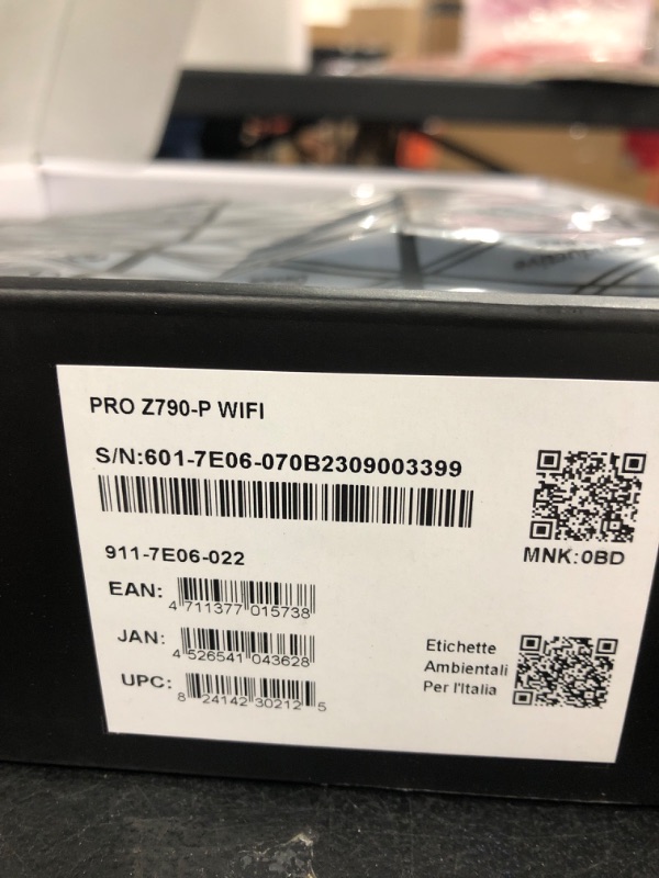 Photo 2 of MSI PRO Z790-P WiFi ProSeries Motherboard (Supports 12th/13th Gen Intel Processors, LGA 1700, DDR5, PCIe 5.0, M.2, 2.5Gbps LAN, USB 3.2 Gen2, Wi-Fi 6E, ATX) ATX PRO Z790-P WIFI