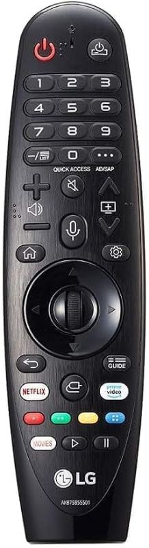 Photo 1 of LG Remote Magic Remote Control, Compatible with Many LG Models, Netflix and Prime Video Hot Keys, Google/Alexa
