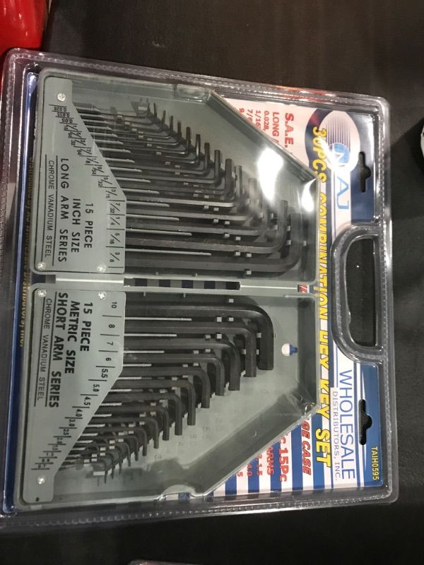 Photo 2 of 30 Pc Allen Wrench Set- SAE/ MM