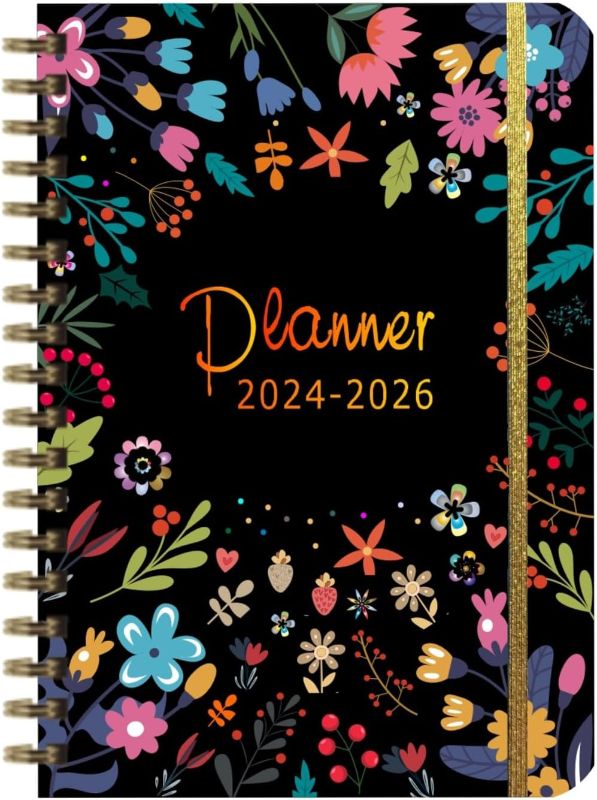 Photo 1 of 2024-2026 Monthly Planner/Monthly Calendar, 3 Year Monthly Planner 2024-2026, 36 Monthly Planner from Jan. 2024 - Dec. 2026, 5.9" x 8.2", Great for Long-Term Planning
