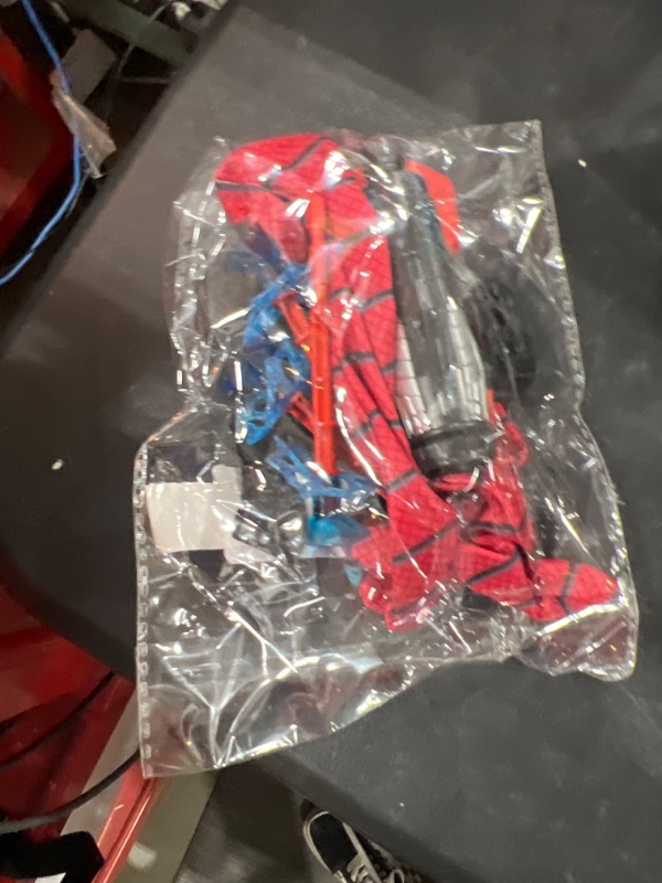 Photo 1 of allflash Spider Gloves Man Web Shooter for Kids, Launcher Spider Kids Plastic Cosplay Glove Hero Movie Launcher Wrist Toy Set Funny Decorate Children Funny Educational Toys