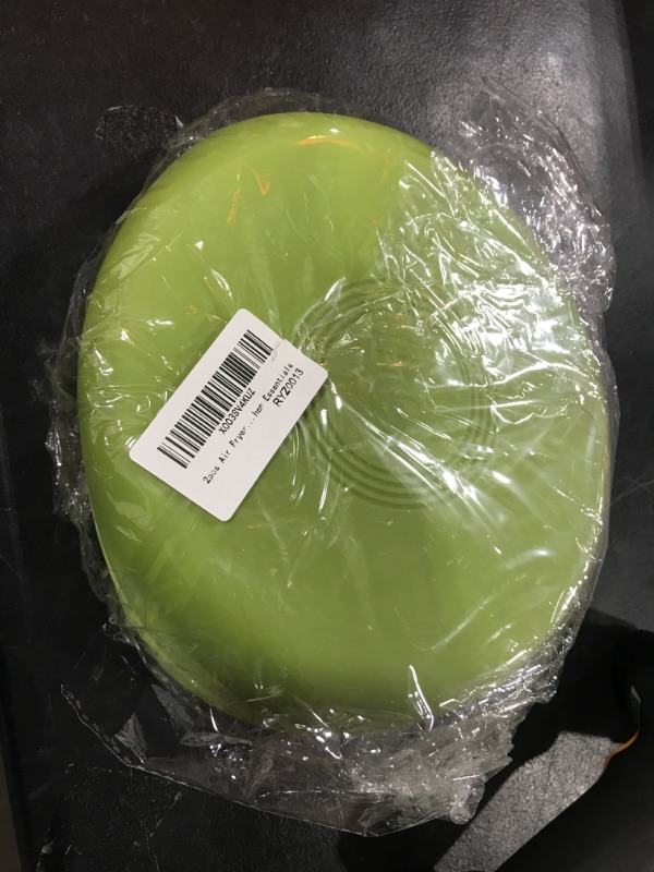 Photo 1 of 2pcs Air Fryer Silicone Liners Reusable Round Silicone Air Fryer Liners Baking Pans Air Fryer Accessories Airfryer Liners for 3 to 5 Quart Air Fryer Microwave Oven Baking Supplies Kitchen Essentials