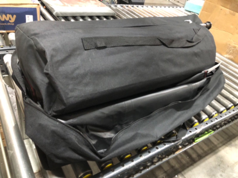 Photo 1 of BotaBay Folding Camping Table, Portable Lightweight Picnic Table with 6 Chairs, for Outdoor Travel, Grill Beaches Party, Backyard BBQ, Brown Large 7pcs Brown