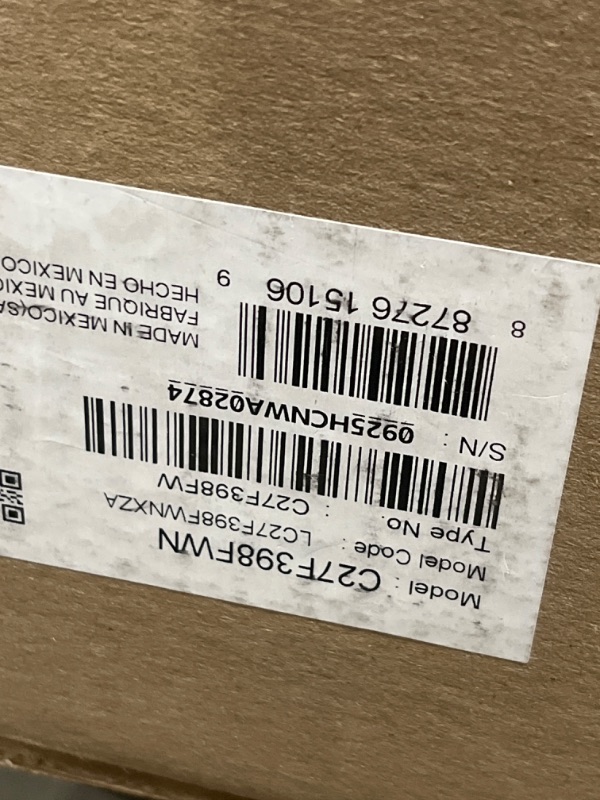 Photo 1 of SAMSUNG 27-Inch CF39 Series FHD 1080p Curved Computer Monitor, Ultra Slim Design, AMD FreeSync, 4ms response, HDMI, DisplayPort, VESA Compatible, Wide Viewing Angle (LC27F398FWNXZA), Black 27-inch Curved DP/HDMI
