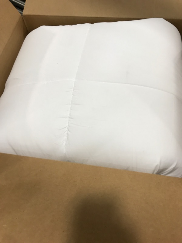 Photo 1 of ABENE Queen Mattress Topper for Back Pain Relief, Extra Thick Mattress Pad Pillowtop, Soft Mattress Protector Cover with 8"-21" Deep Pocket, Overfilled Down Alternative Filling White Queen