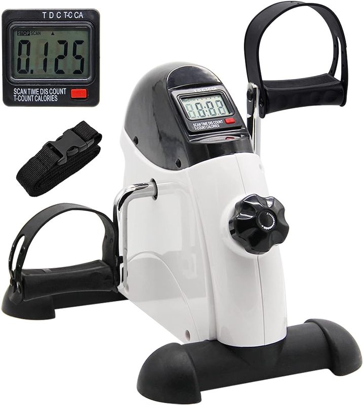 Photo 1 of  Hausse Portable Exercise Pedal Bike for Legs and Arms, Mini Exercise Peddler with LCD Display
