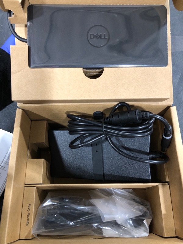 Photo 2 of Dell Universal Dock - D6000S, Equipped with USB-C/USB-A PowerShare Options, Connect Upto Three 4K Displays, LED Indicator, Black