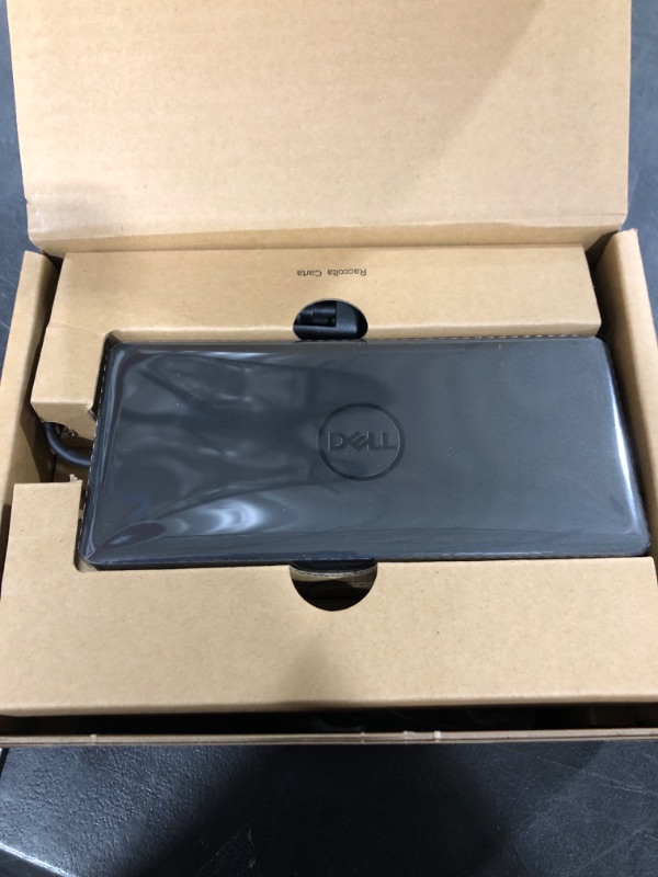 Photo 3 of Dell Universal Dock - D6000S, Equipped with USB-C/USB-A PowerShare Options, Connect Upto Three 4K Displays, LED Indicator, Black