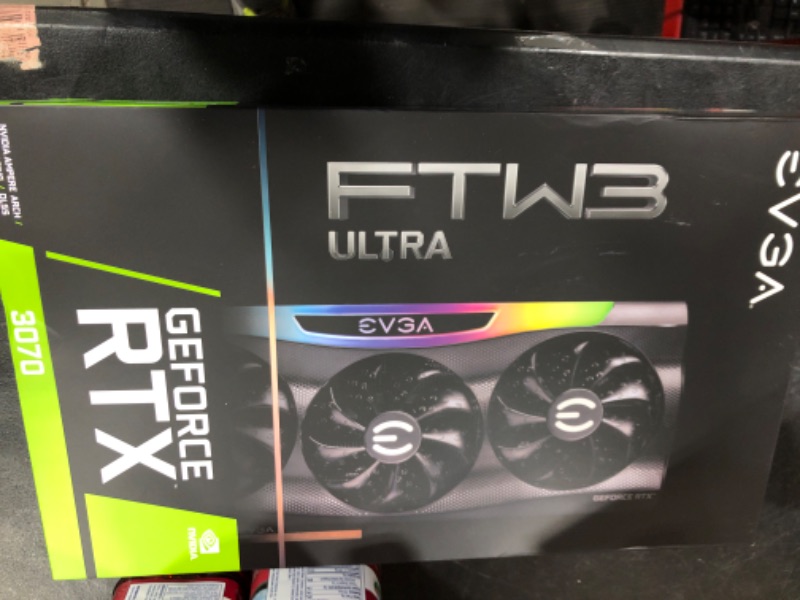 Photo 2 of EVGA GeForce RTX 3080 Ti FTW3 Ultra Gaming, 12G-P5-3967-KR, 12GB GDDR6X, iCX3 Technology, ARGB LED, Metal Backplate
