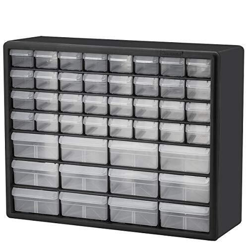 Photo 1 of 10144, 44 Drawer Plastic Parts Storage Hardware And Craft Cabinet 20inch W X 6.37