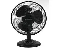 Photo 1 of 12 in. 3 Speed Oscillating Personal Desk Fan
